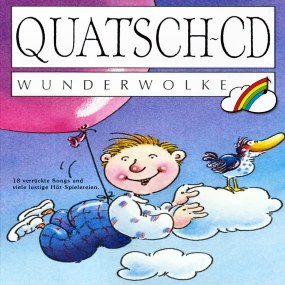 CD-Cover: WUNDERWOLKE "QUATSCH-CD" 