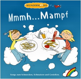  CD-Cover: WUNDERWOLKE "Mmmh...Mampf" 