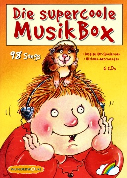  CD-Box-Cover: WUNDERWOLKE "Die supercoole MusikBox" 