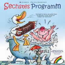  CD-Cover: "Sechstes Programm" von Michael Frielinghaus