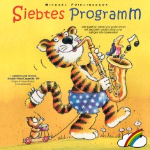  CD-Cover: "Siebtes Programm" von Michael Frielinghaus